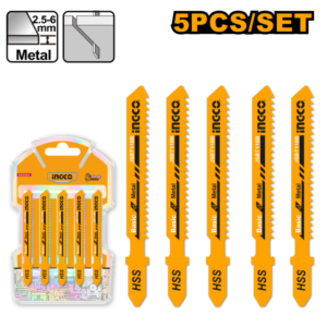 Set 5Pcs Hojas Para Sierra Caladora Para Corte Basico En Metal
