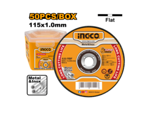 Set Lata X 50 Discos De Corte Metal 115Mm 4 1/2" X 1.0 Mm