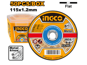 Set Disco De Corte 115Mm X 1.2 Mm X 50 U