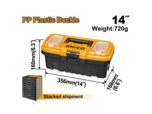 Caja De Herramientas Plastica 14"          Broche Plastico