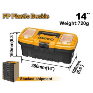 Caja De Herramientas Plastica 14"          Broche Plastico