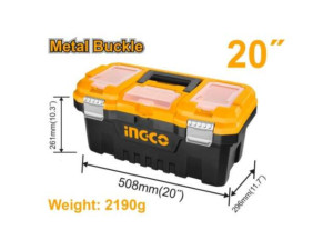 Caja De Herramientas Plastica 20"      Broche Metal