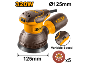 Lijadora Roto Orbital 125Mm 320W