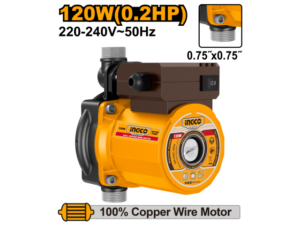 Bomba Elevador De Presión 120W 25L/Min 220-240V 10M