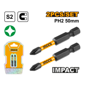 Set X 2 Puntas De Impacto Ph2 X 50Mm S2 Imant Sdbim71Ph250