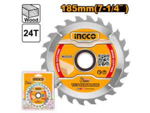 Disco Para Madera  7 1/4" 20Mm 24T Ingco