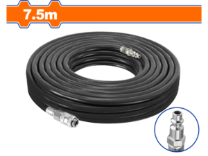 MANGUERA GOMA PARA COMPRESOR 7.5M 1/4" NPT