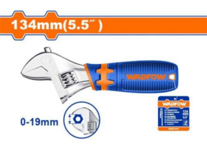 LLAVE FRANCESA AJUSTABLE MINI 0-19MM