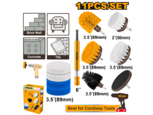 Set X 11 Cepillos P Taladro Multi Uso