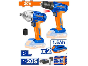 SET LLAVE DE IMPACTO 20V + ATORNILLADOR 20V