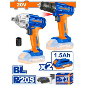 SET LLAVE DE IMPACTO 20V + ATORNILLADOR 20V