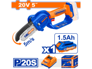 MINI MOTOSIERRA A BATERIA 5" 20V P20S C/1 BAT