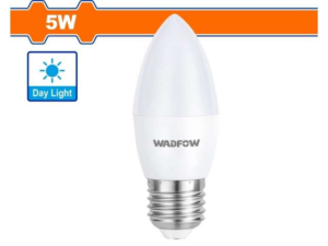 LAMPARA LED 5W LUZ FRIA VELA
