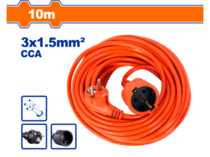 ALARGUE 10M ENCHUFE Y CONECTOR  TIPO SCHUKO