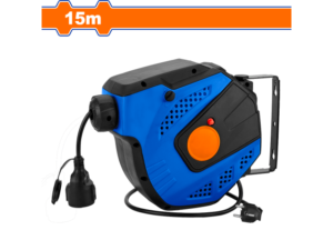 ALARGUE ENROLLADOR RETRACTIL 15MT 220/240V 1000-3000W WADFOW WEZ2515
