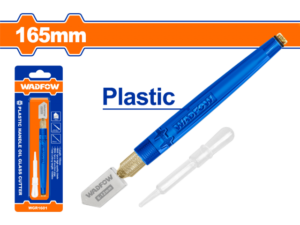 CORTA VIDRIO MANUAL 160MM MANGO PLASTICO WADFOW WGR1601