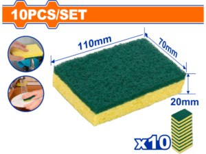 SET X 10 ESPONJA LIMPIEZA