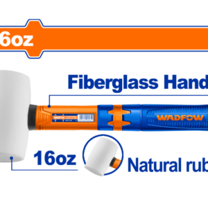 MARTILLO GOMA 450G BLANCO WADFOW WHM7304