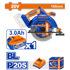 SIERRA CIRCULAR A BATERIA 20V 165MM C BAT Y CARG BRUSHLESS