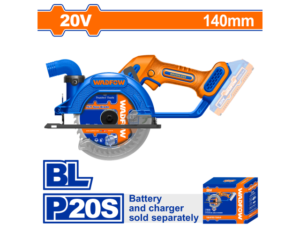 SIERRA CICULAR 20V 140MM BATERIA P20S SIN BAT SIN CARG