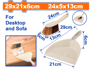 SET CEPILLO DE MANO + PALA WADFOW
