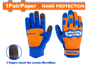 GUANTES MECANICO MICROFIBRA Y PVC  XL