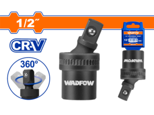ADAPTADOR ARTICULADO 360° DADO DE IMPACTO 1/2" UNIVERSAL WADFOW WMS4212