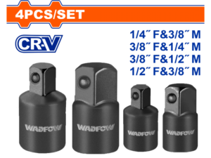 SET X 4 ADAPTADORES DADO DE IMPACTO WADFOW WMS6404