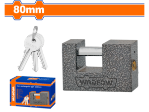 CANDADO HIERRO ANTI PALANCA SEGURIDAD 80MM 481G