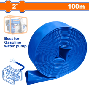 MANGUERA PLANA AGUA MOTOBOMBA PVC 2" 4 BAR 100M