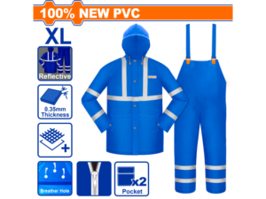 EQUIPO DE LLUVIA CON REFLECTIVO TALLE XL