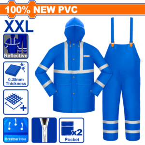 EQUIPO DE LLUVIA CON REFLECTIVO TALLE XXL