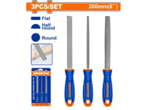 SET X 3 LIMA PARA MADERA 8"