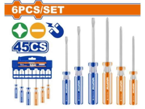JUEGO DE DESTORNILLADORES  6 PCS