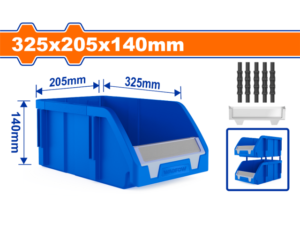 CAJA GAVETA PLASTICA 325X205X140MM