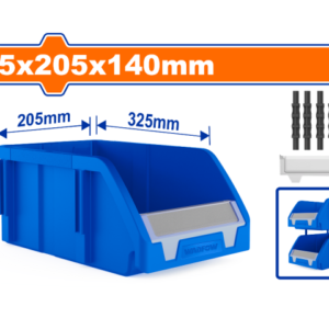 CAJA GAVETA PLASTICA 325X205X140MM
