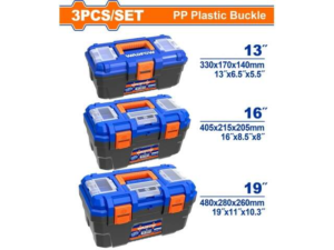 SET X 3 CAJA DE HERRAMIENTAS 13",16",19"