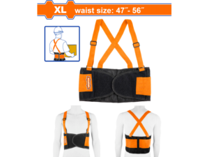 FAJA LUMBAR DE TRABAJO C/ TIRADORES TALLE "XL"