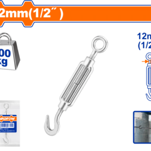 TENSOR DE CABLE GANCHO-ANILLO 1/2" 200KG