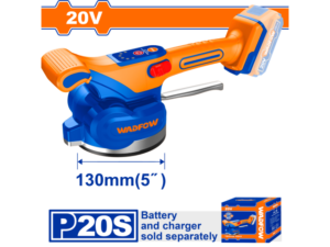 VENTOSA VIBRADORA A BATERIA 20V P20S P/COLOCAR CERAMICA S/BATERIA, S/CARGADOR