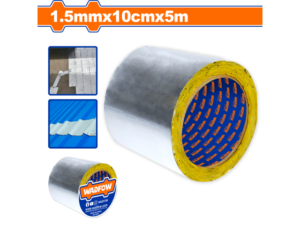 CINTA MEMBRANA AUTOADHESIVA 10CM X 5MT X 1,5MM WADFOW WVF1105