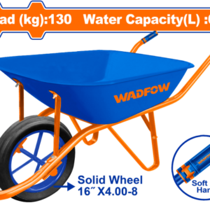 CARRETILLA 130KG 65LT RUEDA SOLIDA