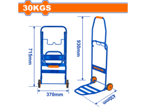 CARRO CARGA PLEGABLE LIVIANO PARA 30KG