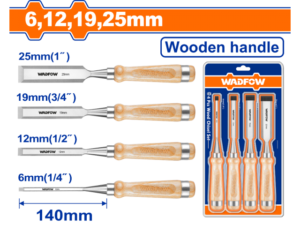 SET X 4 FORMONES DE MADERA