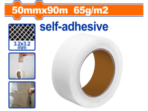 ROLLO CINTA MALLA FIBRA AUTOADHESIVA 90MM X 50MM WWGB1390
