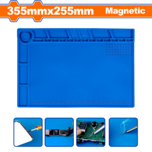 MANTA SILICONA 355X255MM MAGNETICA ANTI ESTATICA RESISTENCIA TERMICA P REPARACION CELULARES