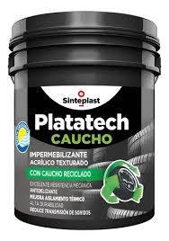 PLATATECH CAUCHO GRIS 18K