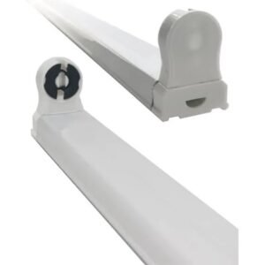 REGLETA O SOPORTE TUBO LED 60 CM.*SIN* TUBO