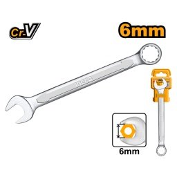 LLAVE COMBINADA BOCA Y ESTRIADA 6MM INGCO