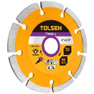 DISCO DIAMANTADO SEGMENTADO 4.5" TOLSEN